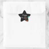 Happy New Year Star Stickers by RoseWriters (Tasche)