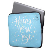 Happy New Year" Stilvolle Notebook-Tasche Laptopschutzhülle (Vorderseite Links)