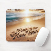 Happy New Year Sunrise Mousepad (Mit Mouse)