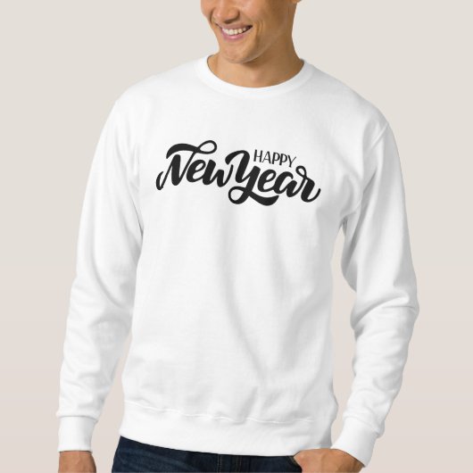 Happy New Year Sweatshirt (Vorderseite)