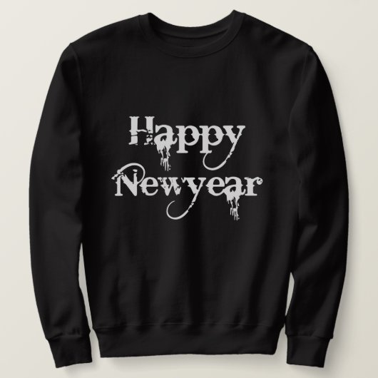 Happy New Year Sweatshirt (Design vorne)