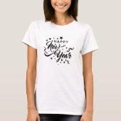 Happy New Year T-Shirt (Vorderseite)