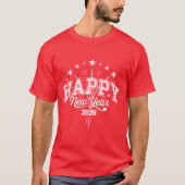 Happy New Year T-Shirt (Vorderseite)