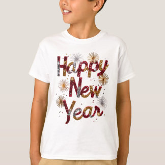 Happy New Year T - Shirt Kids