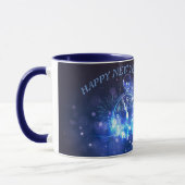 Happy New Year Tasse 2025navy Blue Farbe (Links)
