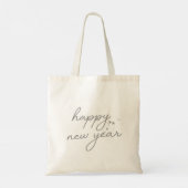 Happy New Year Tote Bag Tragetasche (Rückseite)