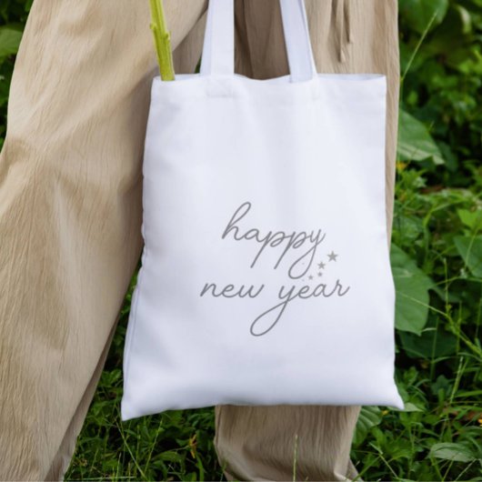 Happy New Year Tote Bag Tragetasche