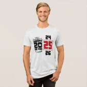 Happy New Year Tri-Blend Shirt (Vorderseite voll)