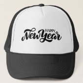 Happy New Year Truckerkappe (Vorderseite)
