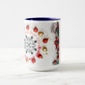 Happy New year Two-Tone-Tasse Tasse (Zentrum)