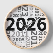 Happy New Year Uhr (Vorderseite)