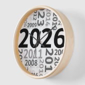 Happy New Year Uhr (Winkel)