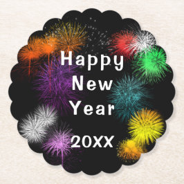 Happy New Year Untersetzer