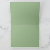 Happy New Year Weihnachtsbaum Karte (Innenseite)