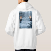 happy new year winter scene hoodie (Rückseite)