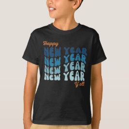 Happy New Year Y'all Boys' T-Shirt