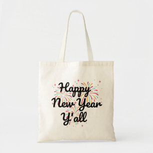 Happy New Year Y'all Tragetasche