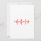 Happy New Year Your Lieblings Song Grußkarte Karte (Rückseite)