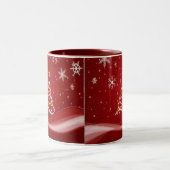 Happy New Year Zweifarbige Tasse (Mittel)