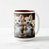 Happy New Year Zweifarbige Tasse (VorderseiteRechts)