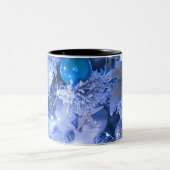 Happy New Year Zweifarbige Tasse (Mittel)