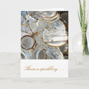 Happy New Year's Card Feiertagskarte