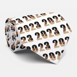 Happy New Years Eve 2023 Rising from 2022 Neck Tie Krawatte