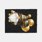 Happy New Years Eve 2026 Party Gnomes Matching Fam Fleecedecke (Vorderseite (Horizontal))