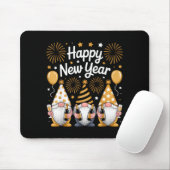 Happy New Years Eve Party Gnomes Matching Family Mousepad (Mit Mouse)