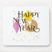 Happy New Years Eve Party Supplies 2026 Matching M Mousepad (Vorne)