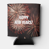 Happy New Years Fireworks Dosenkühler (Vorderseite)