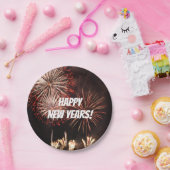 Happy New Years Fireworks Pappteller (Party)