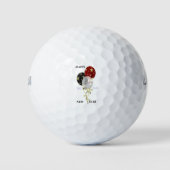 Happy New Years Golfball (Vorderseite)