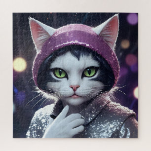 Happy New Year's Party - Cat in Disguise Puzzle