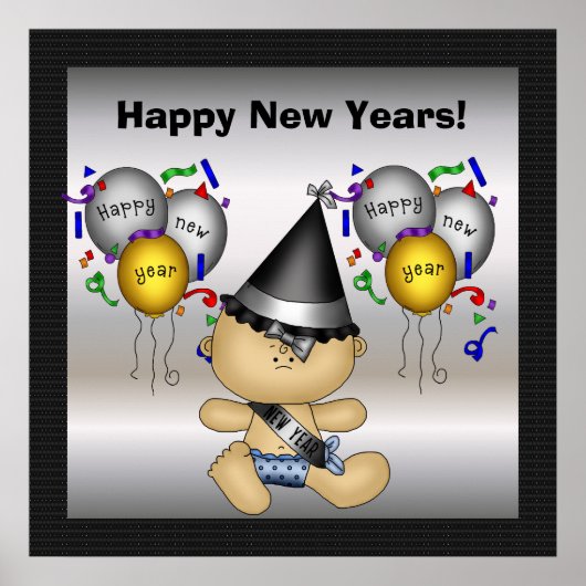 Happy New Years Poster (Vorne)