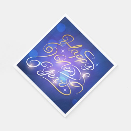 Happy New Years Serviette (Ecke)