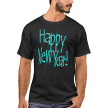 Happy New Years Text Türkis