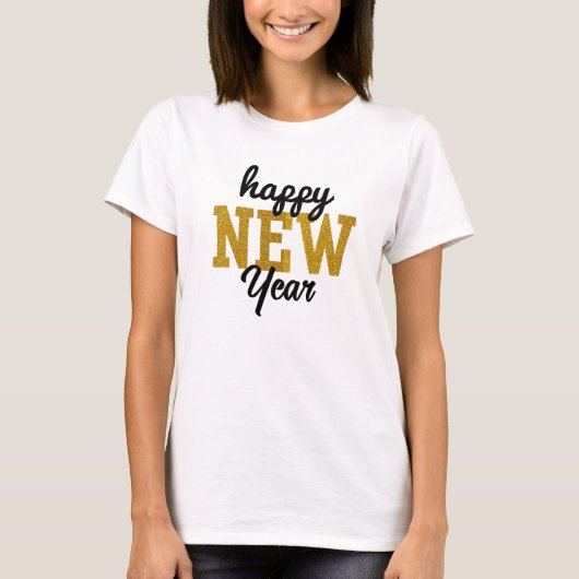 Happy New YearT-Shirt T-Shirt (Vorderseite)