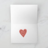 Happy New Zuhause Illustriert CUSTOM Karte (Innenseite)