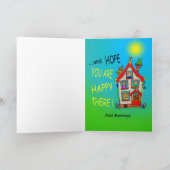 Happy New Zuhause Karte (Innenseite)