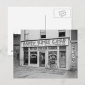 Happy News Cafe, 1938 Postkarte (Vorne/Hinten)