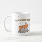 Happy Newt Year, Funny Happy New Year Kaffeetasse (Links)