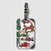 Happy NewYear Gepäckanhänger (Vorderseite Vertikal)