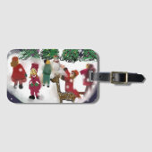 Happy NewYear Gepäckanhänger (Vorderseite (Horizontal))