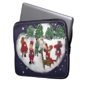 Happy NewYear Laptopschutzhülle (Vorderseite Links)