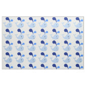 Happy Niedlich Blue Whale Fabric Stoff (Fat Quarter (45,7 x 55,9 cm))