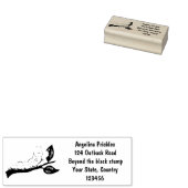 Happy niedlich Green Raupe Cartoon Illustration Gummistempel (Stempel)