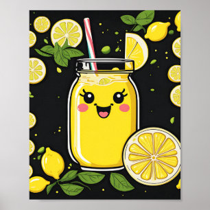 Happy Niedlich Lemonade Poster