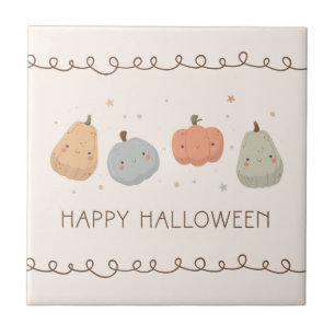 Happy Niedlich Pumpkin Design Keramik Tile Fliese