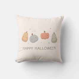 Happy Niedlich Pumpkin Design Throw Kissen